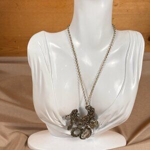 Handmade charm necklace, fantasy style jewelry